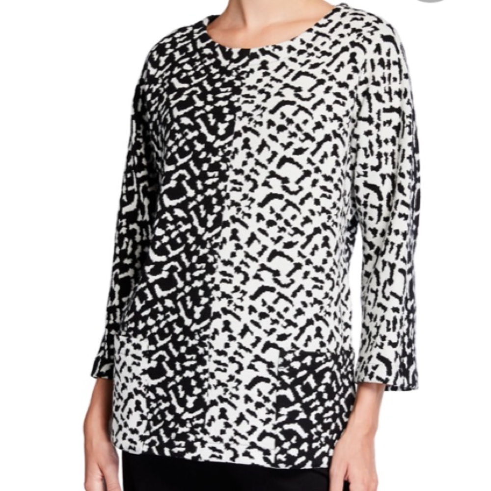 New Caroline Rose Size 2X cotton blend tunic top.